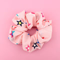 Pink Star Scrunchie